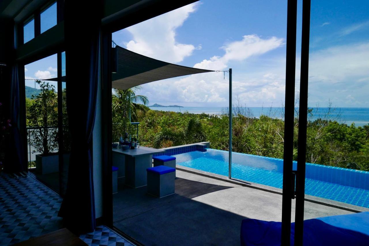 Ko Samui Seaview Pool Villa Seren With Car Laem Set Beach Exterior photo