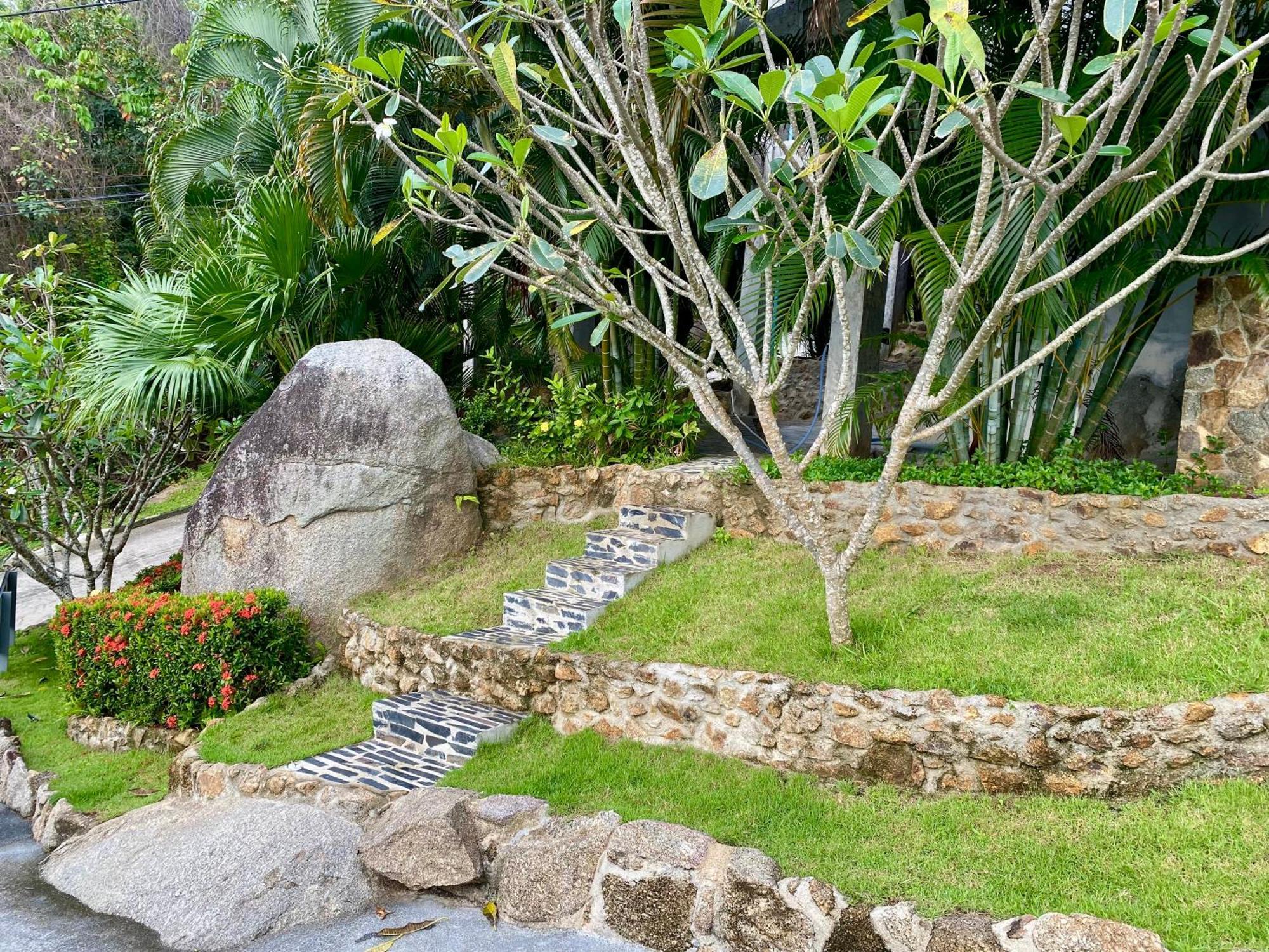 Ko Samui Seaview Pool Villa Seren With Car Laem Set Beach Exterior photo