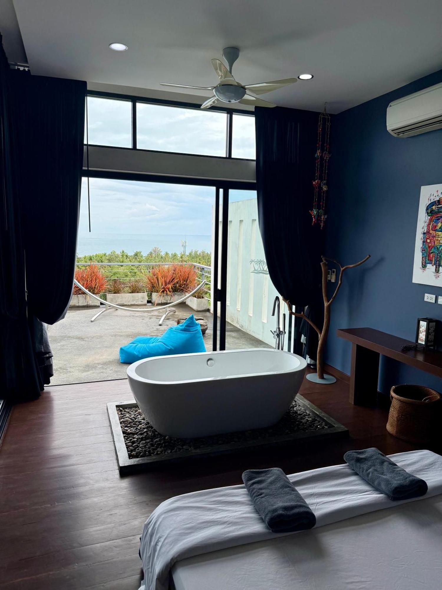 Ko Samui Seaview Pool Villa Seren With Car Laem Set Beach Exterior photo