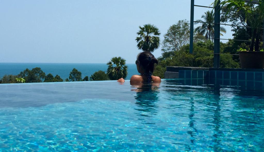 Ko Samui Seaview Pool Villa Seren With Car Laem Set Beach Room photo
